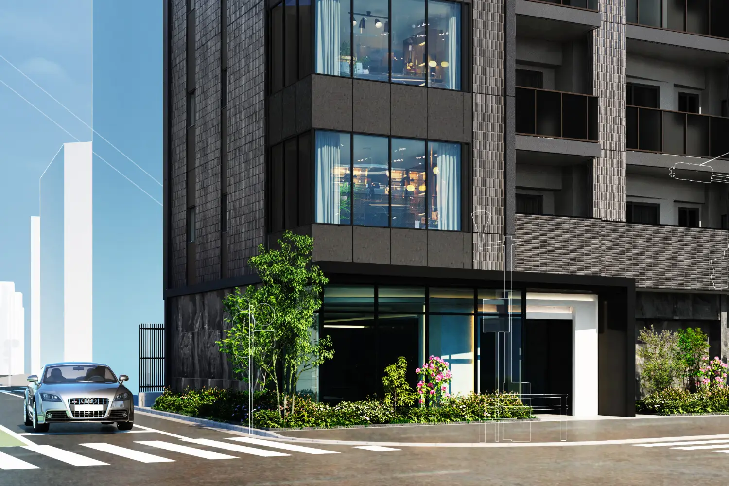 外観完成予想CG