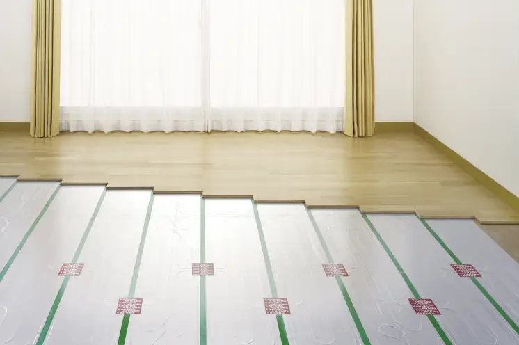 ガス温水床暖房 メーカー提供写真